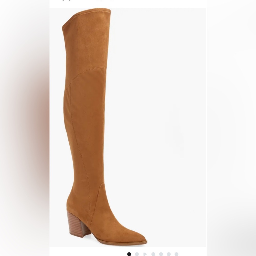 Marc Fisher LTD Cathi Pointed Toe Over the Knee Boot (Women) new with box